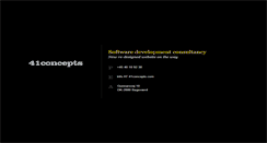 Desktop Screenshot of 41concepts.com